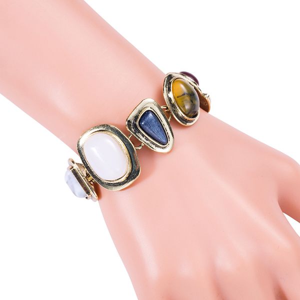 

charm wrist bangle women lady bohemia style bracelet fashion beach jewelry for girls, Black