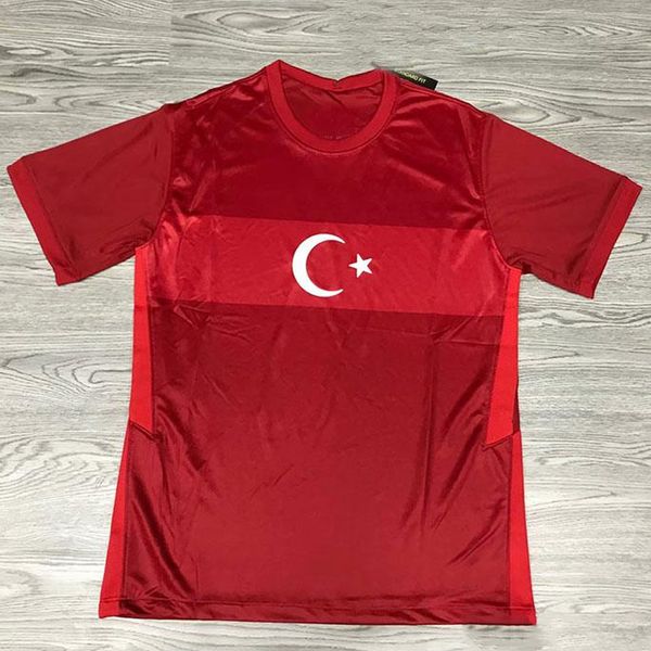 

2020 turkey soccer jersey arda inan tosun tufan erkin malli calhanoglu oztekin custom home red football shirt uniform 20 21, Black;yellow