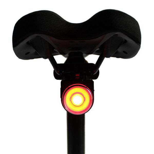 

bicycle seven-color colorful taillights usb fast charge night riding road bike night line mountain lights riding equipment warni