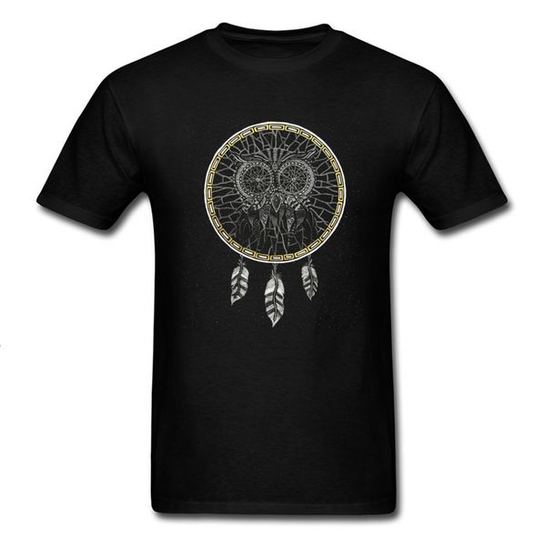 

midnite star birthday catch dream owl men's t-shirt faddish father's day short sleeve round neck t-shirt and cotton t-shirt