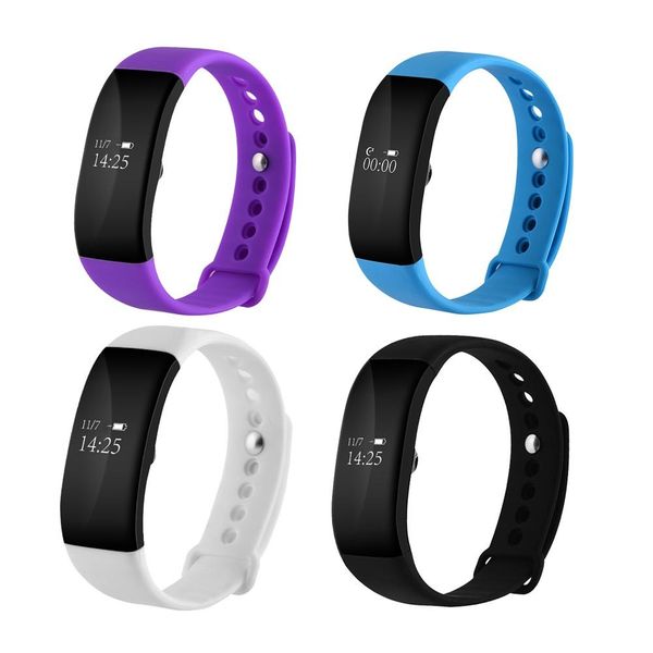 

oled touch screen v66 bluetooth 4.0 smart band bracelet for ios/android bluetooth sport monitoring pedometer wristband smartband