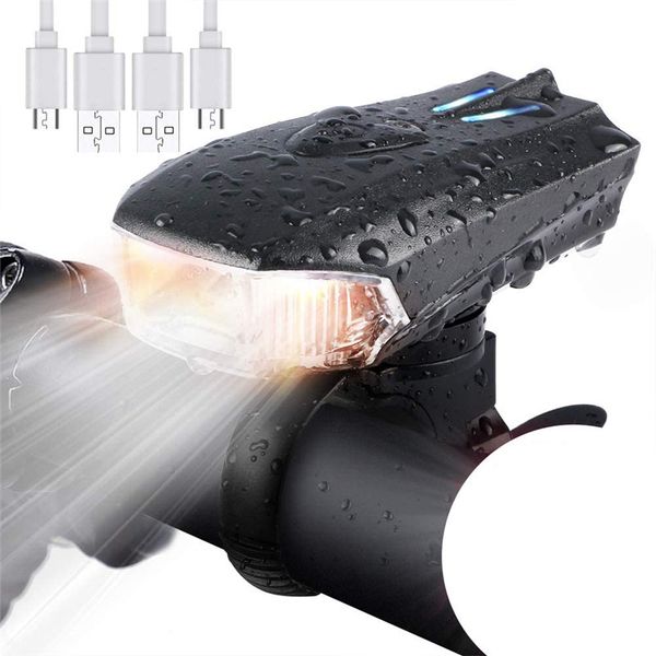 

bike lights bicycle light usb rechargeable led headlight front tail accessories mtb