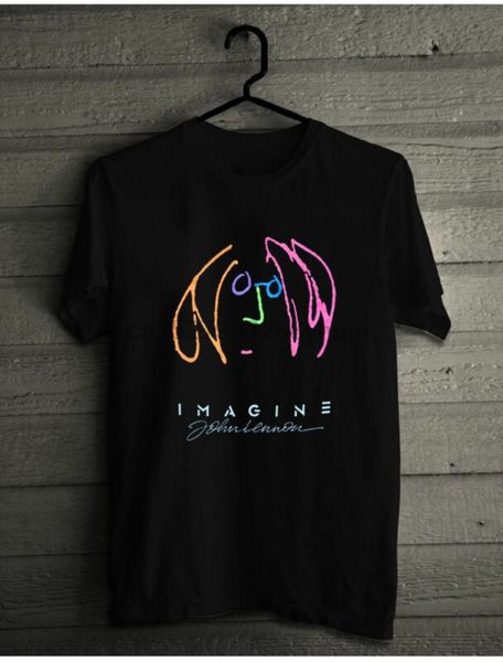 

rare john lennon shirt vintage 1980 imagine self portrait beat t-shirt s-5xl