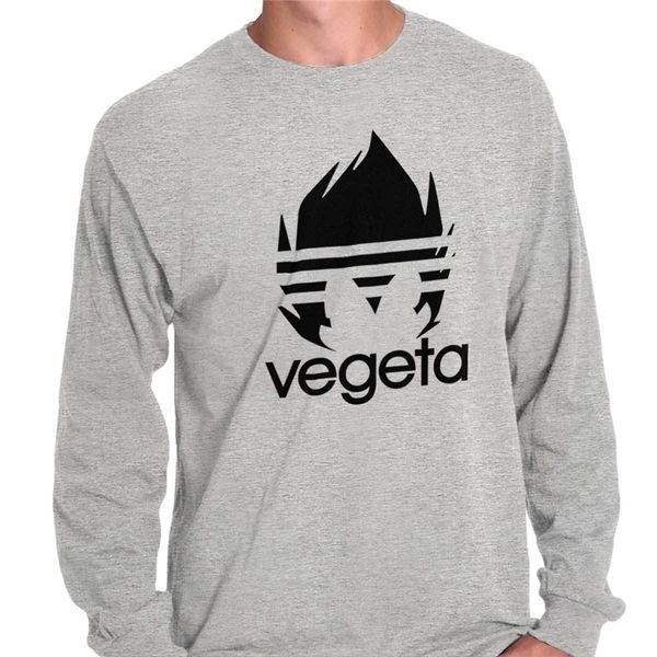 

vegeta funny gift cool goku saiyan sports gym long sleeve t shirts tees tshirts retro o neck tee shirt