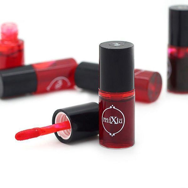 

1pc mini lip glaze lip gloss liquid lipstick blusher waterproof long lasting dyeing tint makeup not fade makeup tslm2