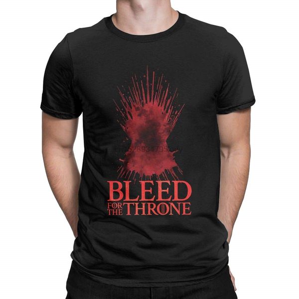 

bleed for the throne graphic t-shirt game tv series thrones style tees for men