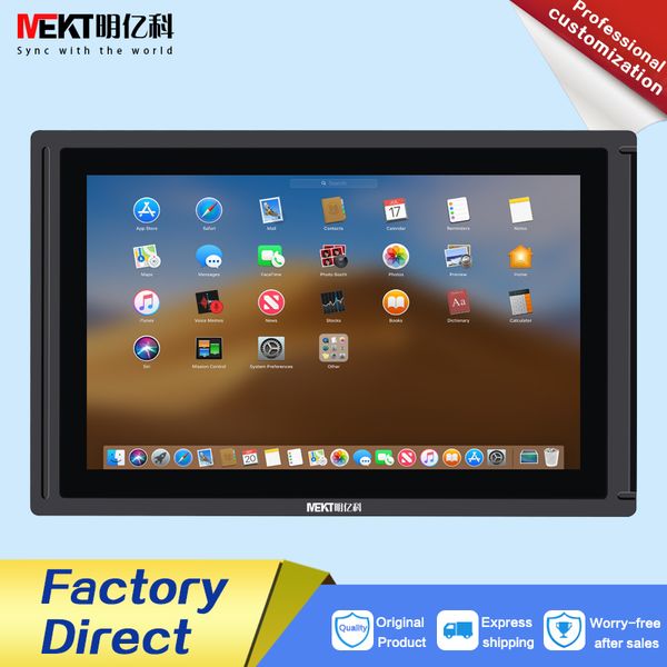 

panel waterproof ip65 industrial 10.1/10 inch all-in-one capacitive touch screen monitor display rk3288/lan/rs232/usb/hdmi/vga