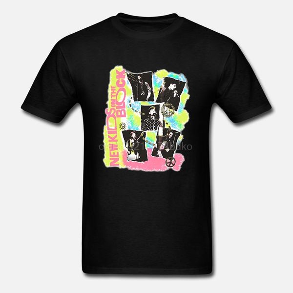 

new kids on the block vintage t shirt black size s to 5xl