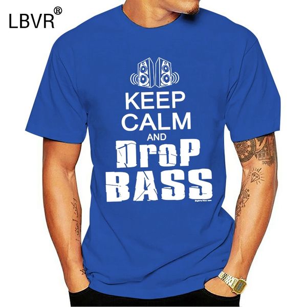 

men clothing plus size s m l xl xxl keep calm and drop bass dj club party rave urban t-shirt