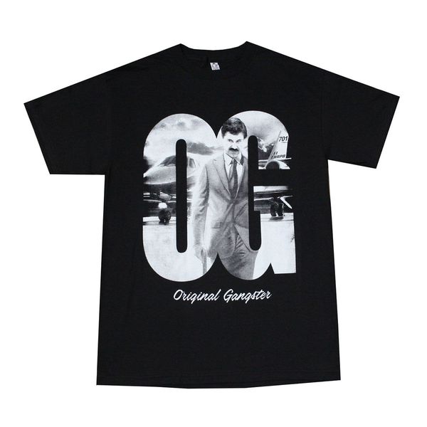 

original gangster men's t-shirt black t shirts short sleeve leisure fashion summer o-neck tee shirts
