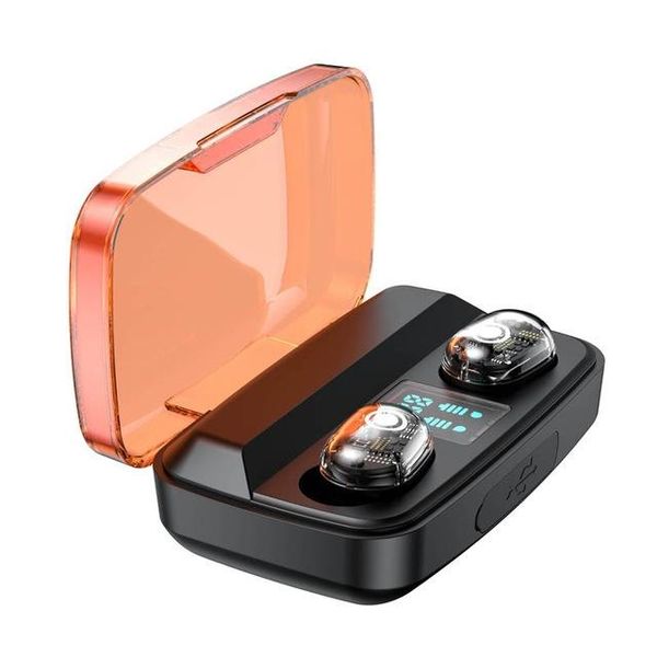

heap bluetooth earphones & headphones tws headphone wireless bluetooth 5.0 earphone mini earbuds with mic charging box sport transparent ...