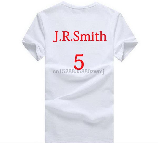 

j.r.smith 5 t shirt basketballer tee men 100% cotton jr smith loving life with