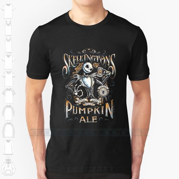 

nightmare before christmas - skellingtons pumpkin ale custom design print for men women cotton new cool tee t shirt