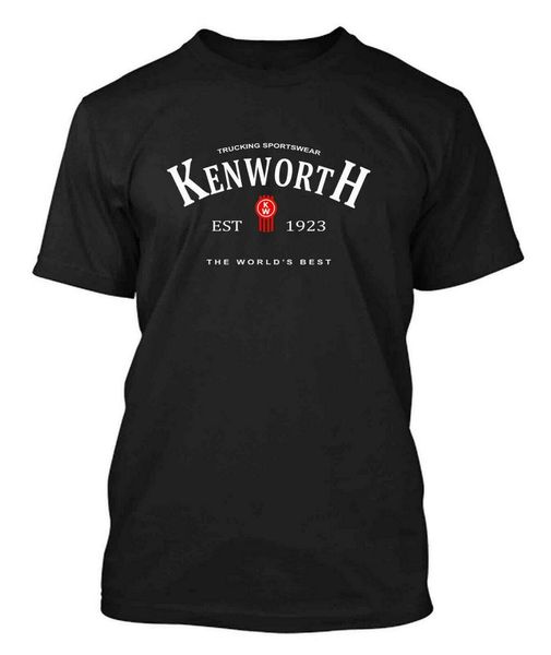 

kenworth trucking new custom men's black tee t shirt tee t-shirt full-figured