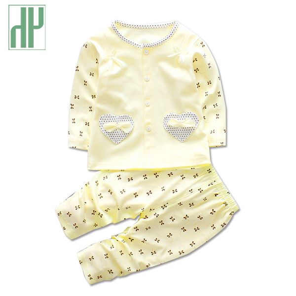 

newborn baby girl clothes set dot t shirt + long pants sets kids clothing cotton casual toddler outfits baby clothes, White