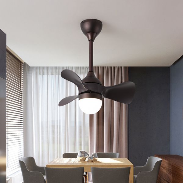 

electric fans household fan chandelier ceiling lights restaurant children room modern simple led ac/dc 220v 110v
