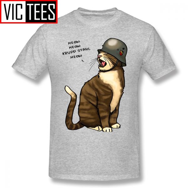 

mens wehrmacht t shirts german big cat t-shirt funny tee shirt printed casual men 100% cotton plus size tshirt