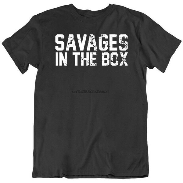 

savages in the box new york baseball fan t shirt