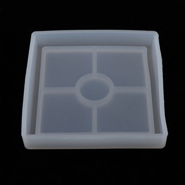 

silicone coaster mold resin casting mould for diy jewelry making