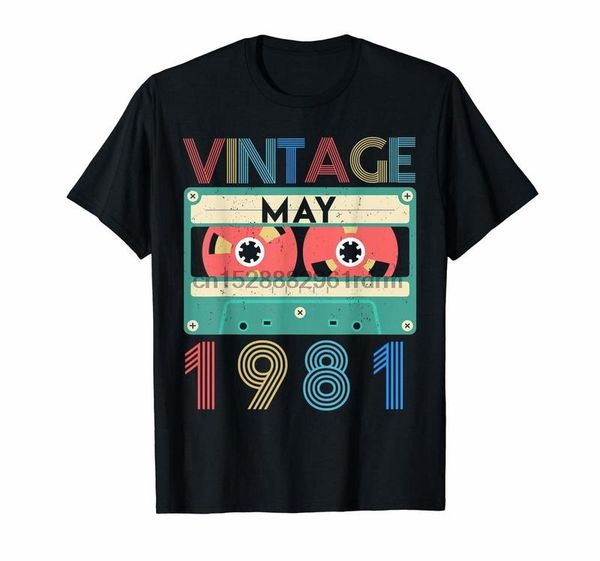 

clothing may 1981 tshirt vintage 38th bday gift ideas for men women