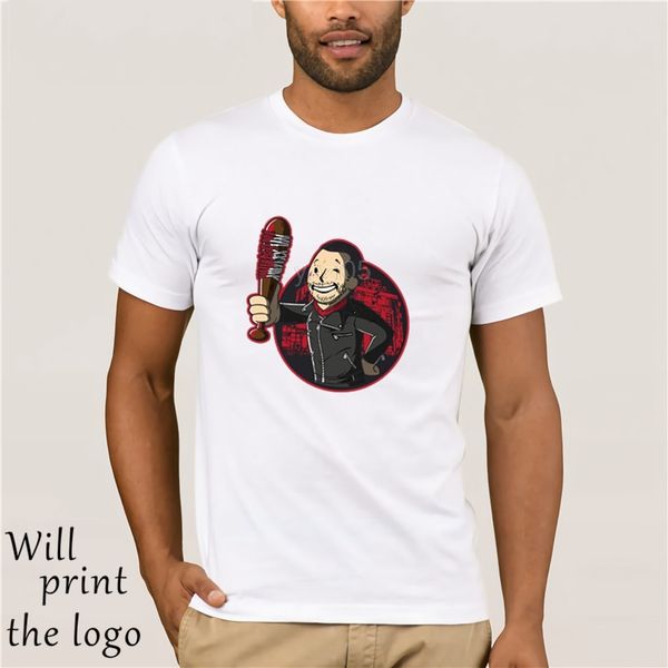 

ядерное negan t-shirt - вдохновленный walking dead tv показать zombie walkers пип