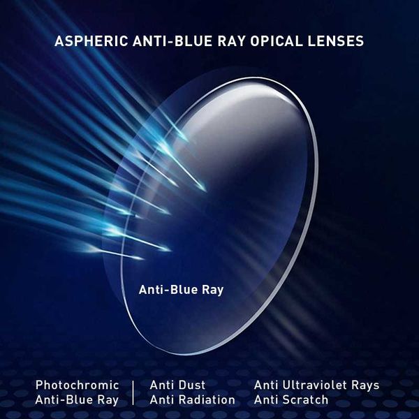 

sunglasses 1.56 1.61 1.67 1.74 index anti blue light cr-39 resin aspheric thin lenses myopia hyperopia presbyopia computer lens, White;black