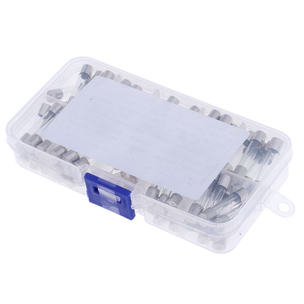 

72pcs 6x30mm glass fuses fast-blow for electronics