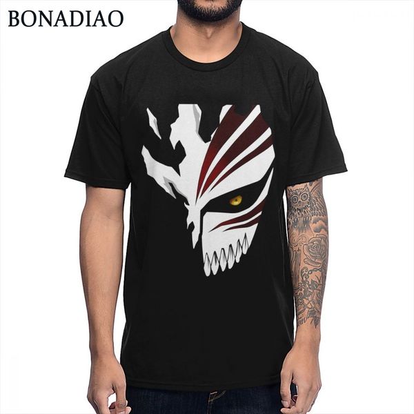 

новое прибытие bleach васто lorde kurosaki ichigo t рубашка человек хорошего качества хлопка homme tee shirt повседневный anime camiseta