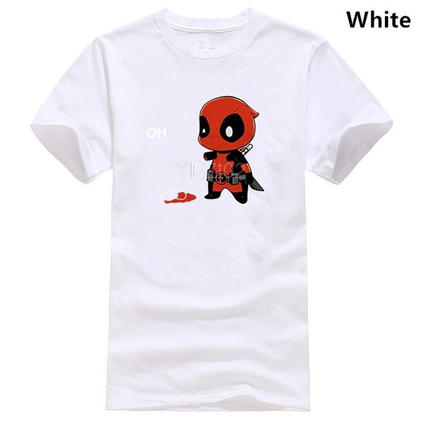 

chibi deadpool oh men's t-shirt