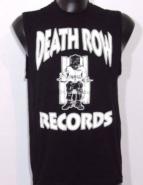 

new !! смерть row records hip hop rap рубашка без рукавов размеры men