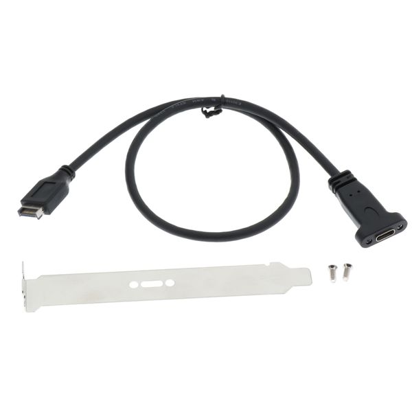 

usb3.1 front panel header type e to type-c female extension cable