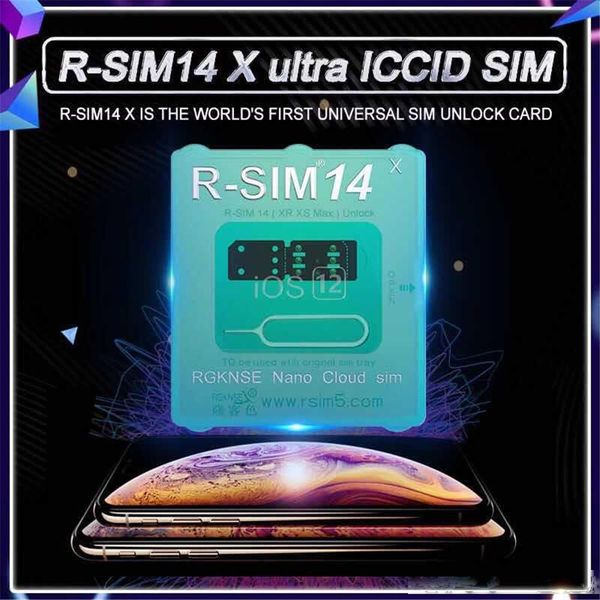 

2019 unlock iccid card rsim14 for iphone8 7 6 iphone xs max xr x ios 12.x-7.x 4g unlock r-sim 14