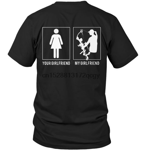 

brand your girlfriend my girlfriend 2019 summer men short sleeve t-shirt