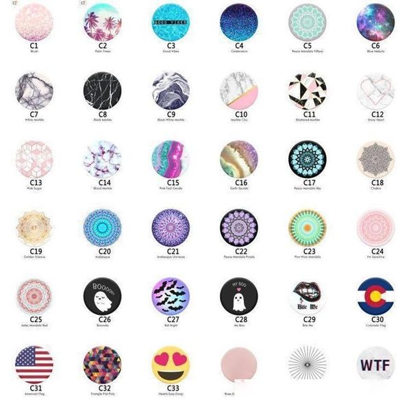 

new cell phone holder with blue package expandable grip stand 360 degree finger holder flexible mobile phone stent for samsun