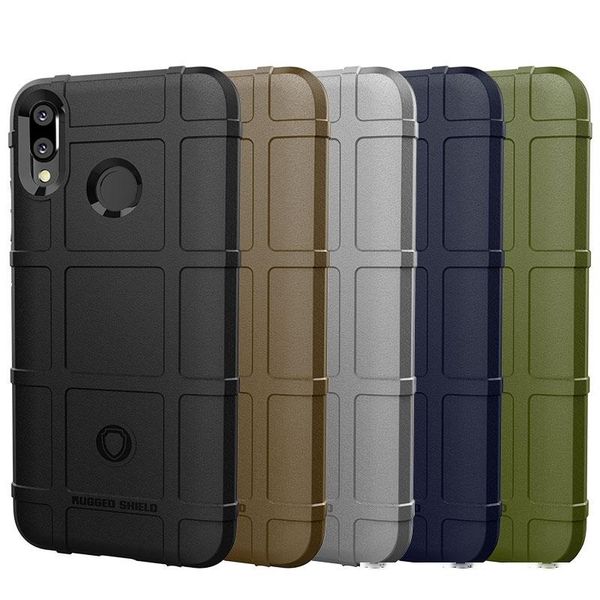 

soft silicone rugged shield case armor hybrid matte cover anti knock shockproof cover for huawei y9 2019