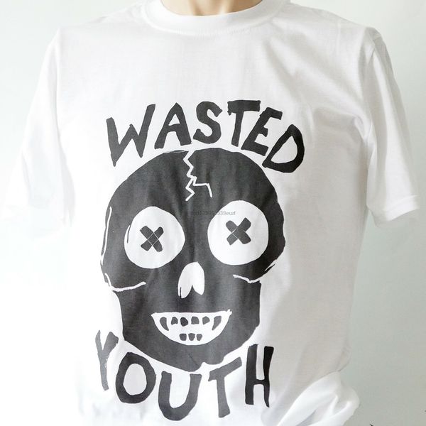 

wasted youth punk rock t-shirt reagan youth fear circle jerks s-3xl