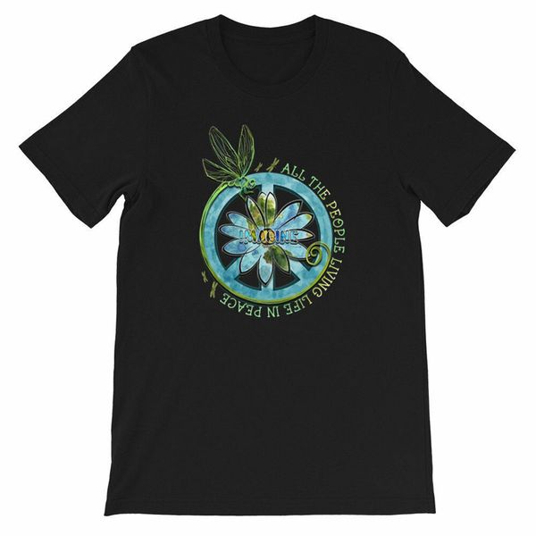 

all the people living life in peace t-shirt for youth middle-age the old tee shirt