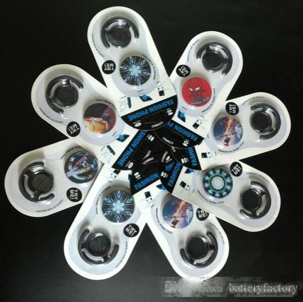 

universal cell phone holder with clip white package stand 360 degree finger holder flexible for iphone samsung dhl shipping