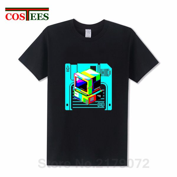 

90s new retro clothing never forget magnetic tape disc cassette disk t shirts good memory virtually 1990 pixelart print t-shirts