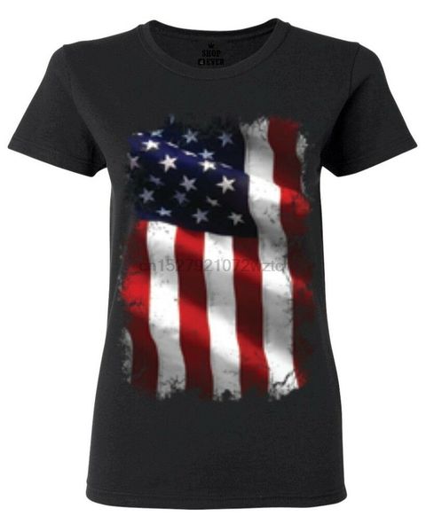 

большой американский флаг отечественной женская футболка 4 июля сша флага рубашки