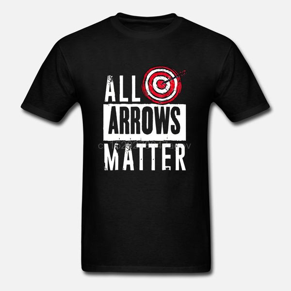 

men funny t shirt fashion tshirt all arrows matter archery women t-shirt