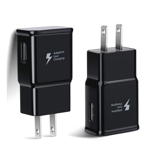 

fast adaptive quick charge eu us ac wall charger power adaptor for samsung s6 s8 s10 note 10 htc android phone pc