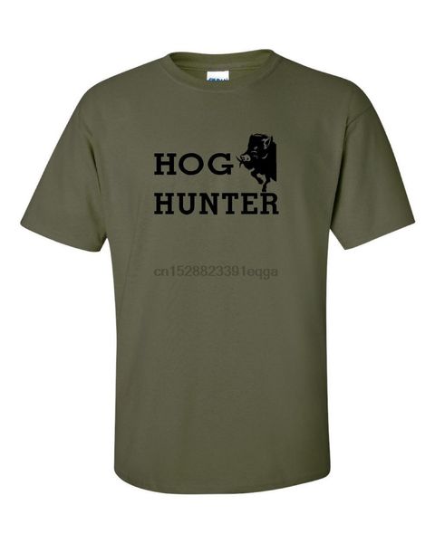 

hog hunter wild boar hog hunting fashion summer men casual o-neck male tees short sleeve cotton tee shirts