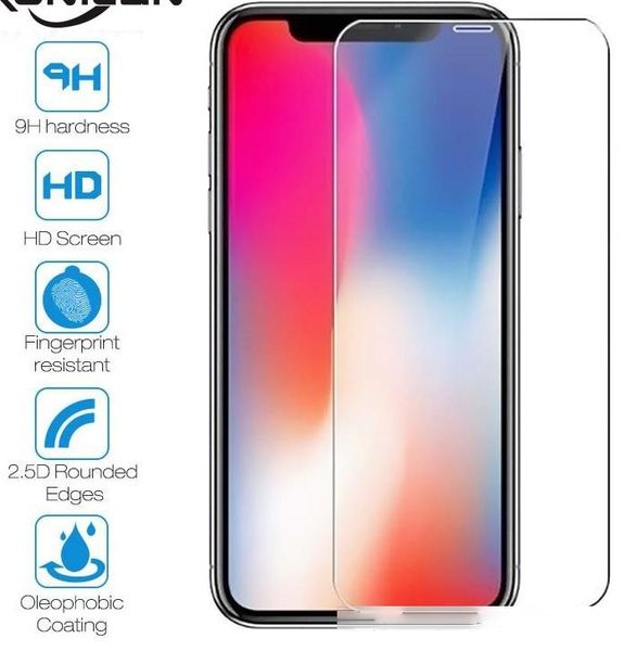

tempered glass for iphone x xs max xr screen protective film for iphone 6 6s 7 8 plus x 11 glass protector
