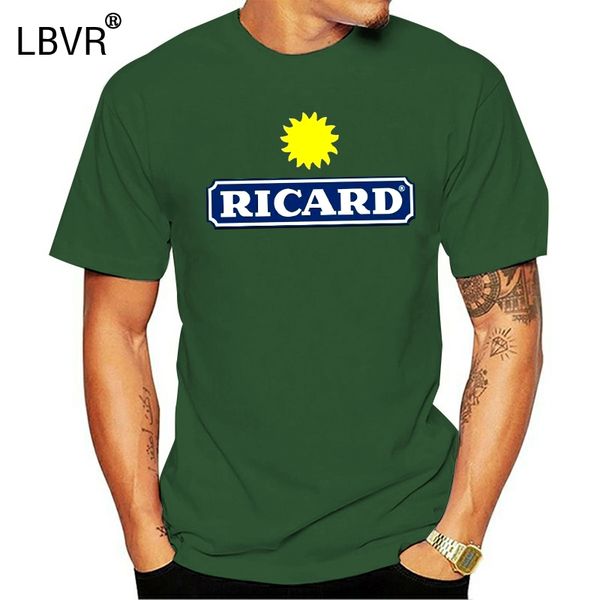 

fashion ricard mens cotton t-shirt printed summer funny graphic tee shirt