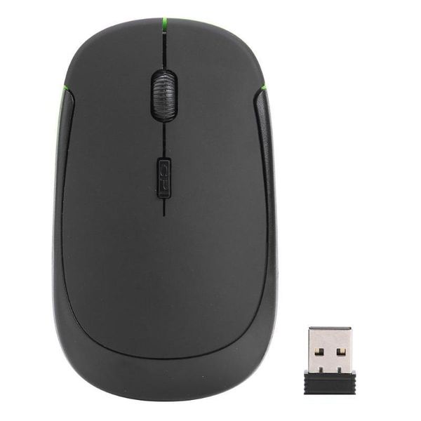 

usb wireless mouse 1600dpi adjustable receiver optical computer mouse 2.4ghz ergonomic mice for lappc