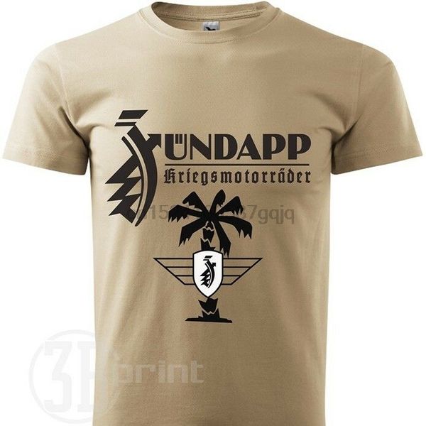 

zundapp motorrad herren ретро футболку kriegsmotorrder песок