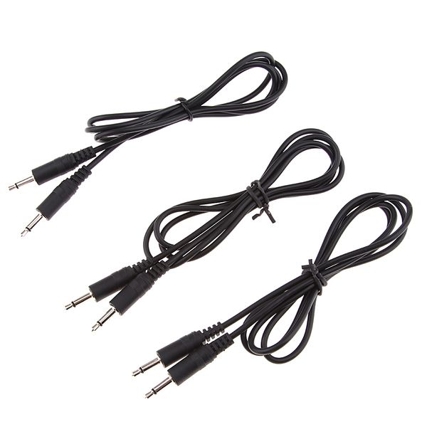 

3pcs 3.5mm 1/8 inch auxiliary aux male to male mono
