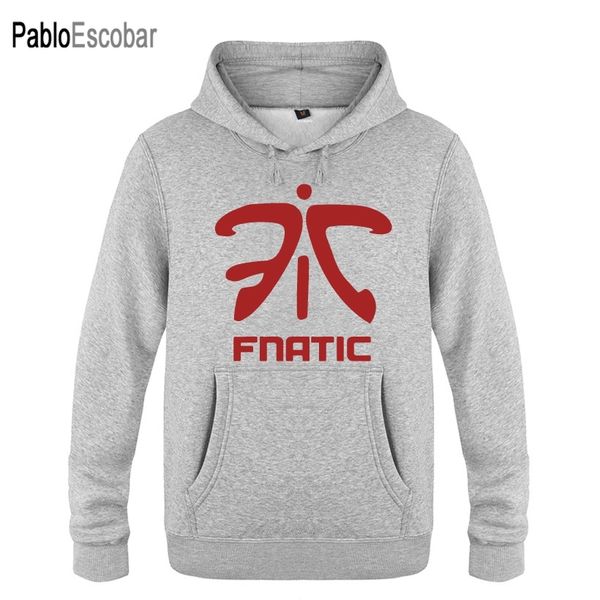 

fnatic team logo game hoodies men men's pullover fleece hooded sweatshirts