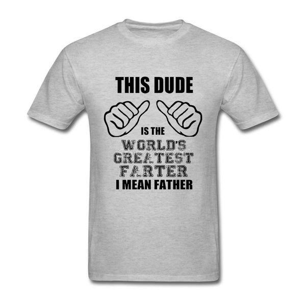 

world's greatest farter i mean father t shirt xxxl short sleeve clothes for men 2019 couple cotton men t-shirt